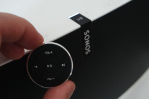 Control your Sonos speakers with Bluetooth Buttons